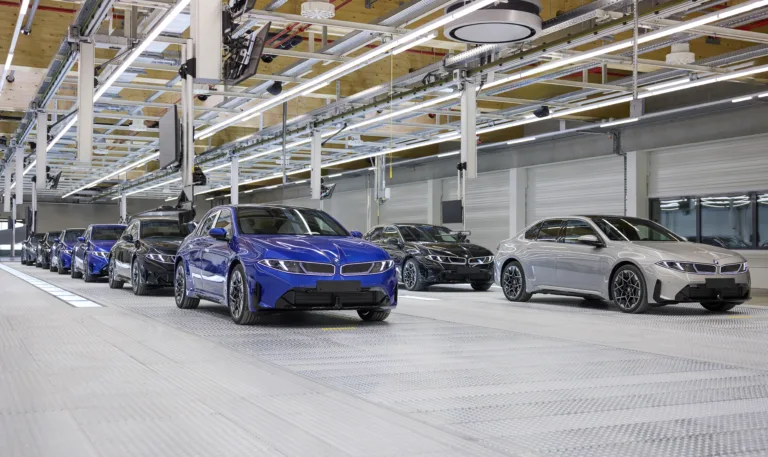 BMW Starts Series Production of Electric i3 at Plant Munich as Neue Klasse Rollout Continues