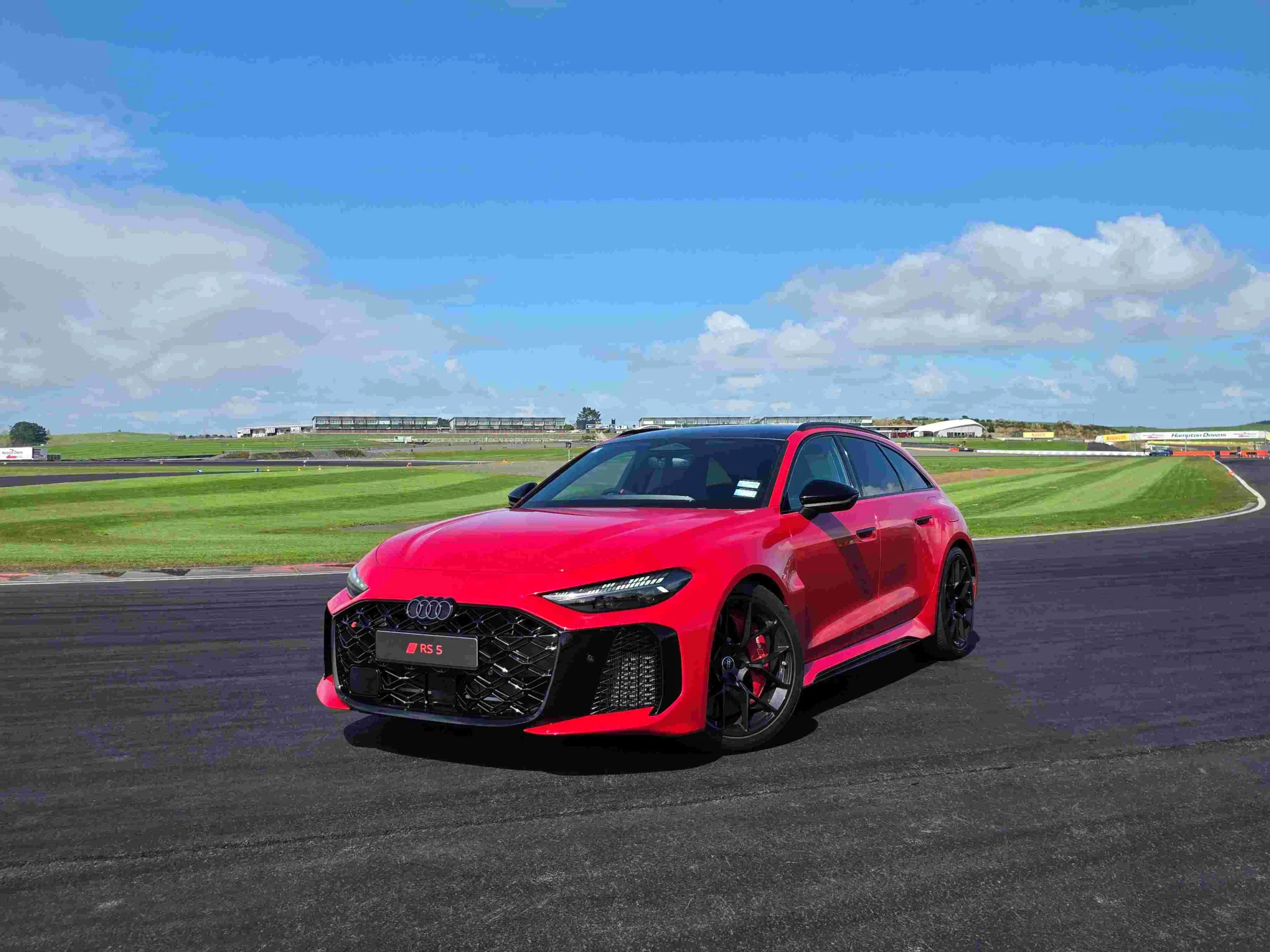 Adrenaline-fueled Track Day with the All-New Audi RS5 PHEV