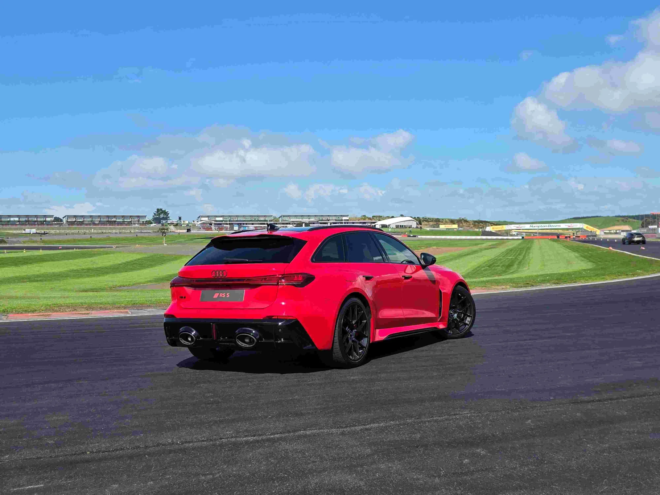 Adrenaline-fueled Track Day with the All-New Audi RS5 PHEV