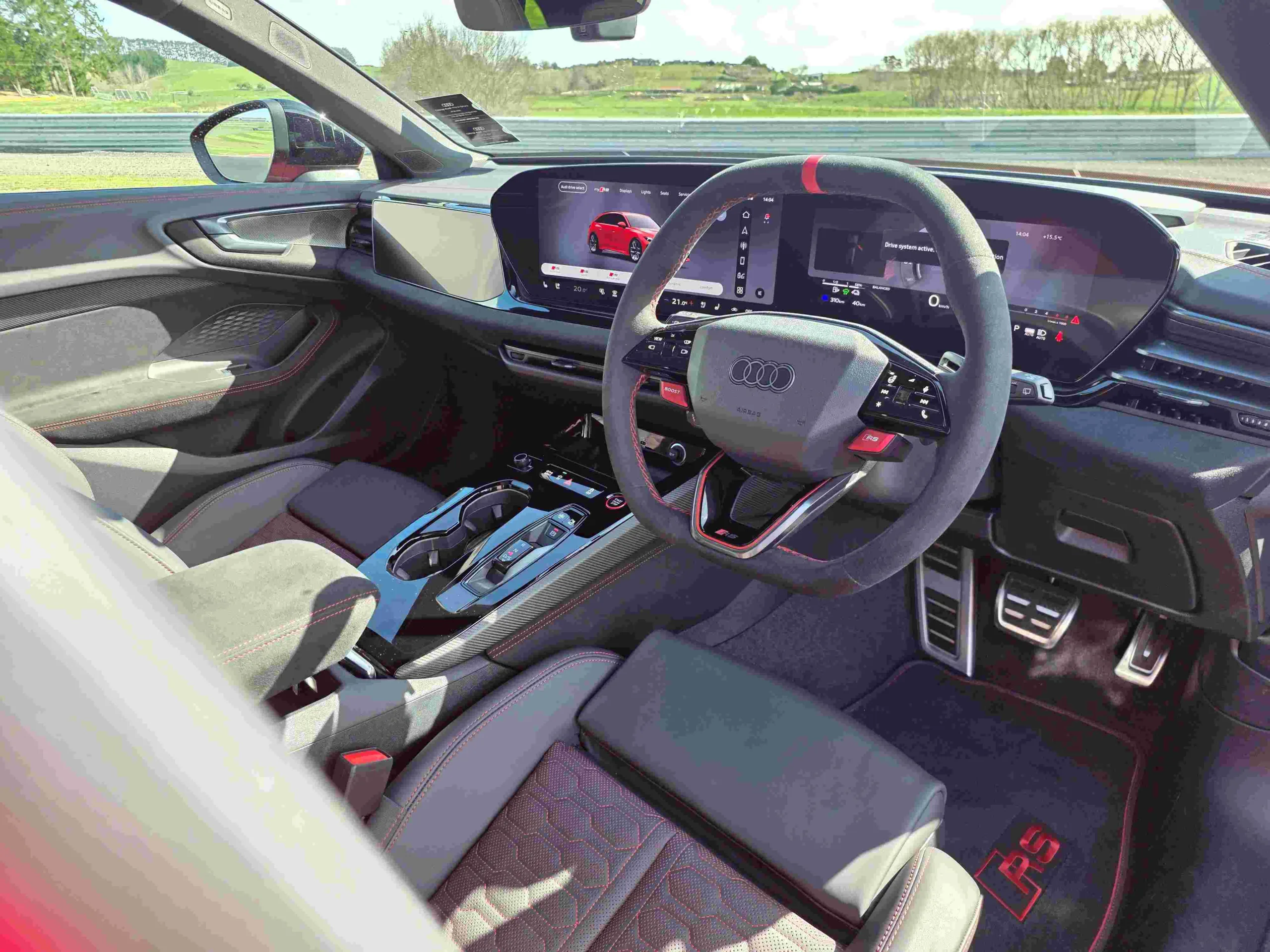 Adrenaline-fueled Track Day with the All-New Audi RS5 PHEV