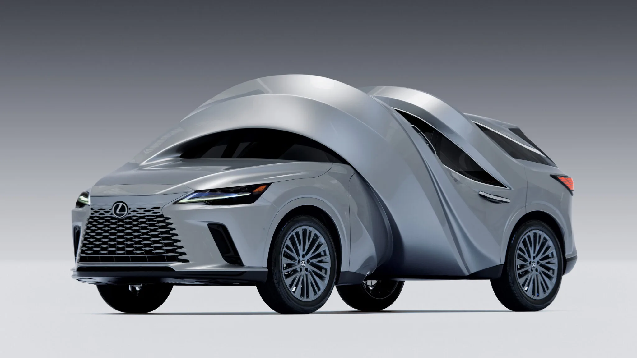 Lexus & MSCHF Loop and Twist Two Electrified Models for NY Art Show