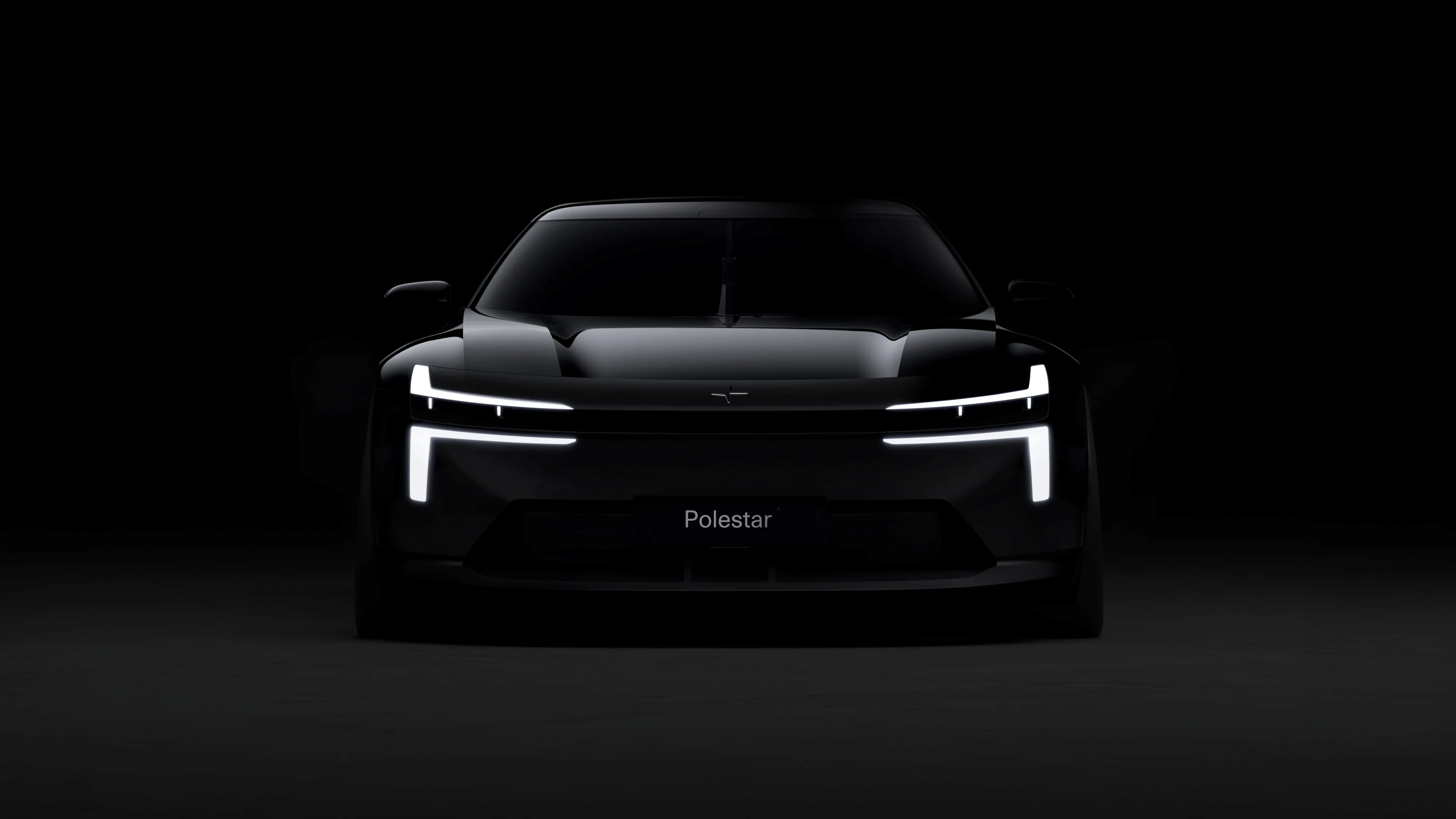 Front on view of the Polestar Formula 2030 Concept Car.