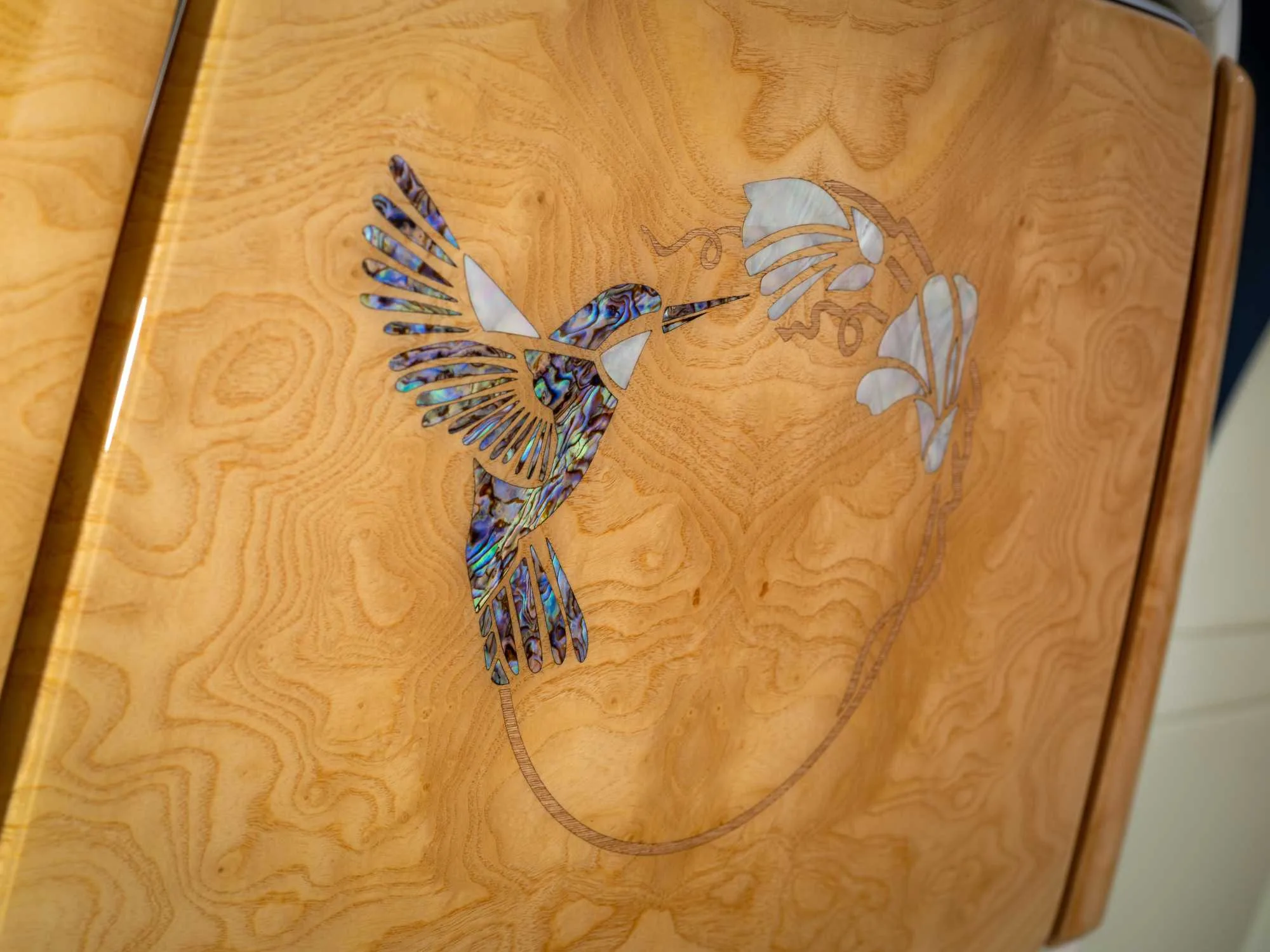 Rolls-Royce Unveils Phantom Hummingbird With First-Ever Abalone Shell Marquetry