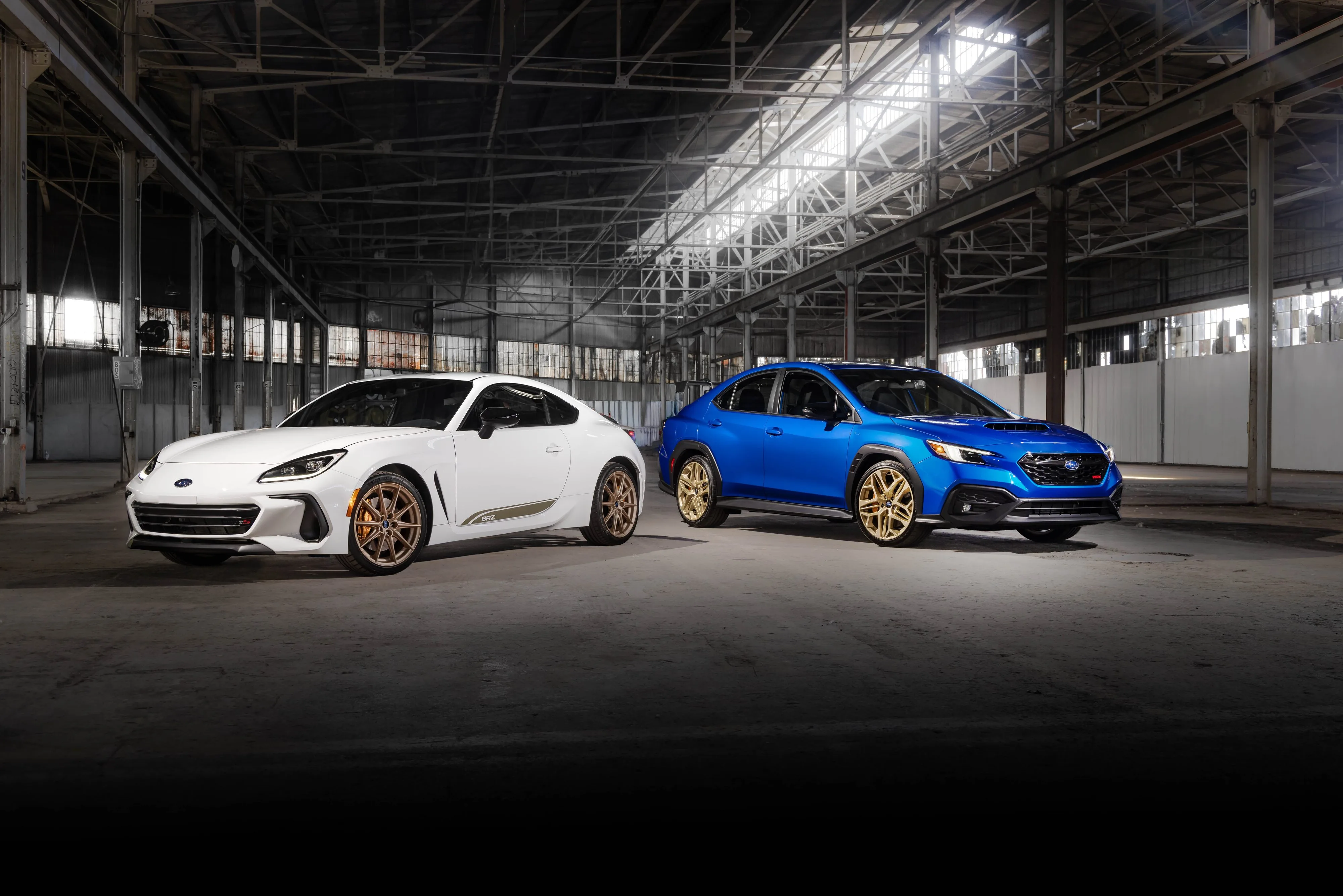 Subaru brings a big wing back for new WRX and BRZ Anniversary Specials