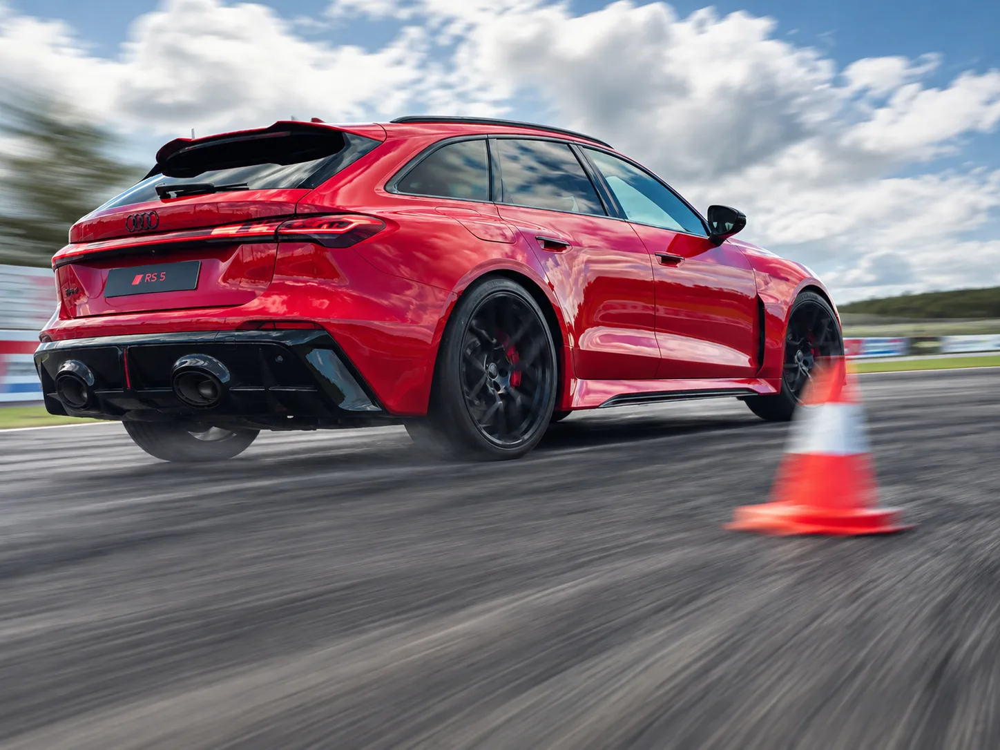 Adrenaline-fueled Track Day with the All-New Audi RS5 PHEV