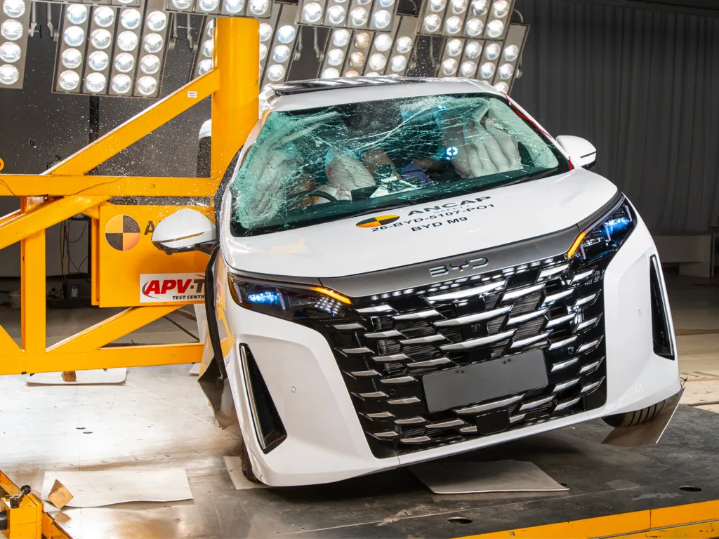 BYD Sealion 5 Gets Three-Star ANCAP Rating as M9 People Mover Earns Five