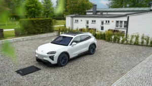 Porsche Adds Wireless Charging and Power Doors to Cayenne Electric