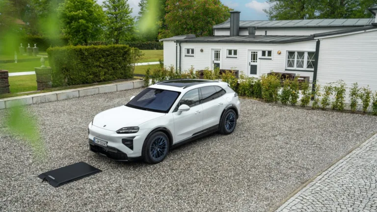 Porsche Adds Wireless Charging and Power Doors to Cayenne Electric