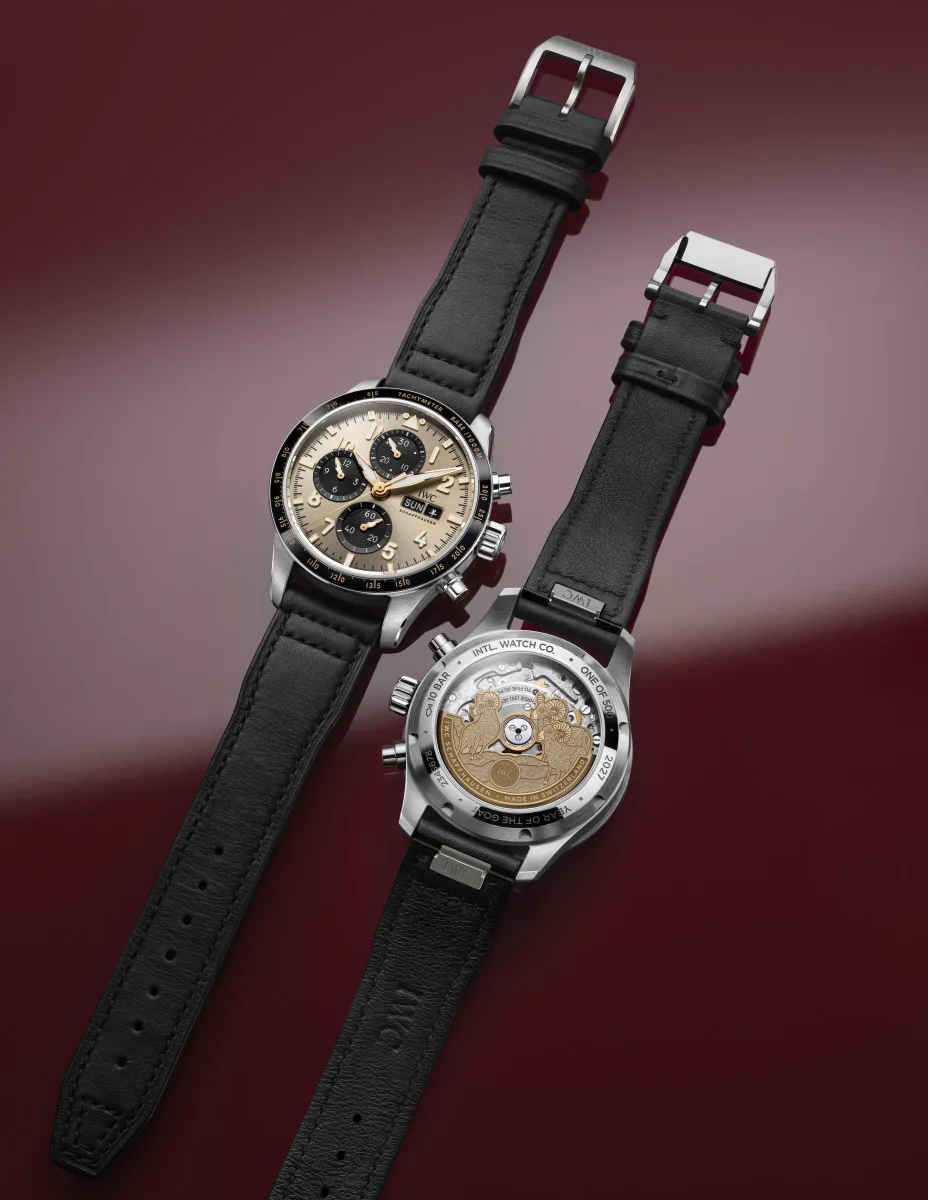 IWC Marks the Year of the Goat With a Gold-Dial Pilot's Chronograph