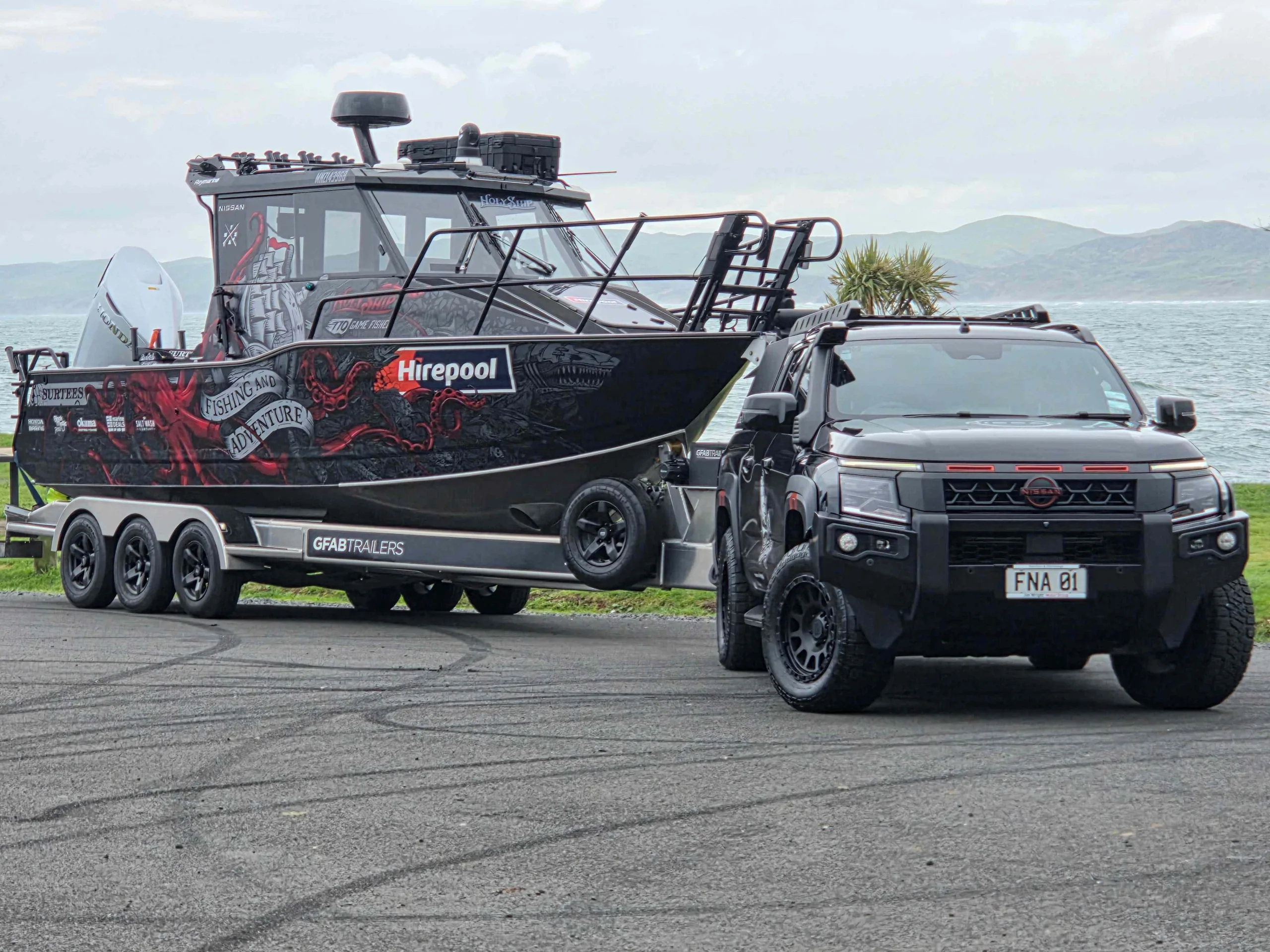 HOLY SHIP! We Tow Fishing and Adventure’s Big Boat with a Nissan Navara