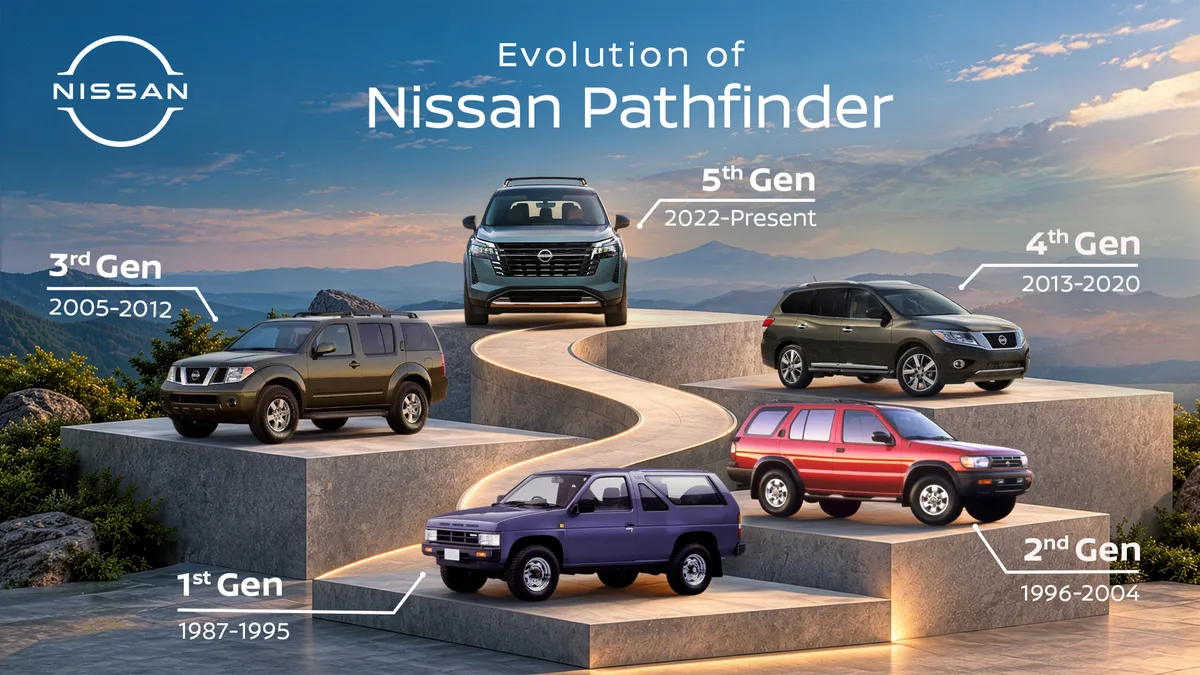 Nissan Marks 40 Years of the Pathfinder With a Burgundy-Trimmed Special Edition
