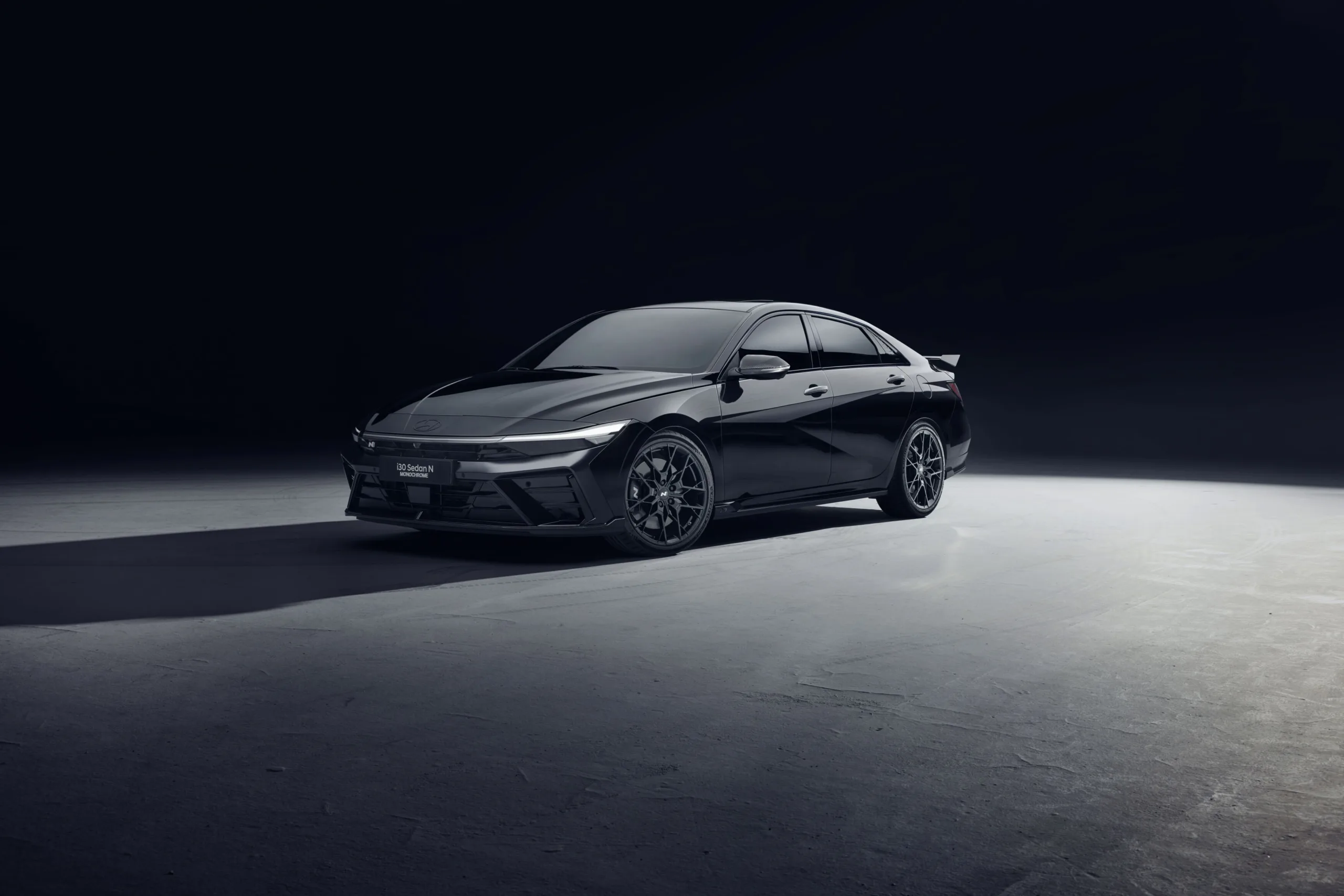 Hyundai's i30 Sedan N MONOCHROME