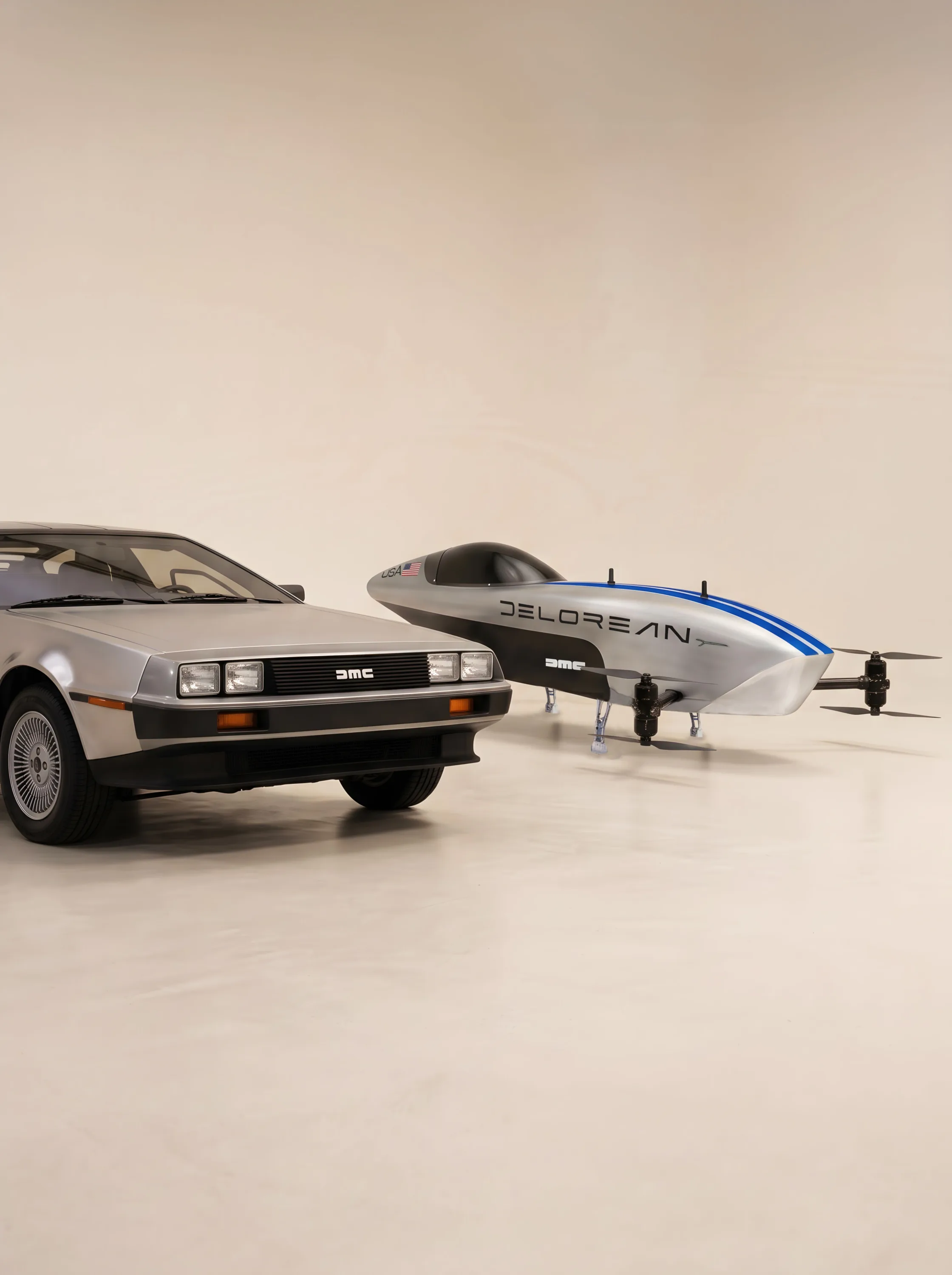 Great Scott - DeLorean Takes Flight
