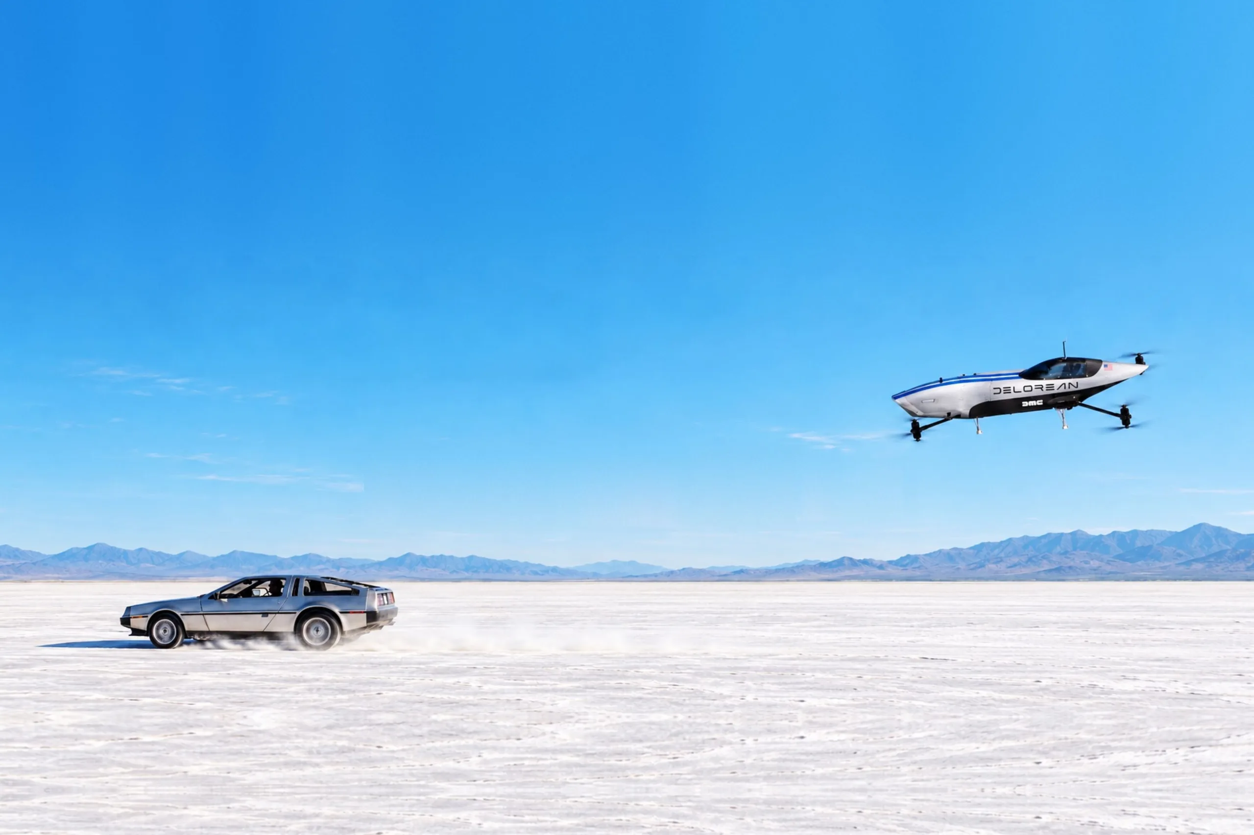 Great Scott - DeLorean Takes Flight
