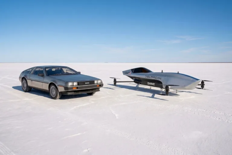 Great Scott - DeLorean Takes Flight