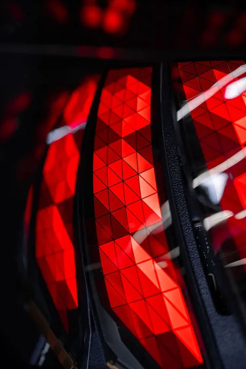 Audi Q9 Debuts Industry-First Curved Digital OLED Rear Lights