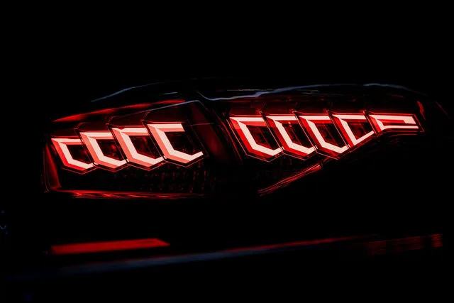 Audi Q9 Debuts Industry-First Curved Digital OLED Rear Lights