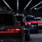 Audi Q9 Debuts Industry-First Curved Digital OLED Rear Lights