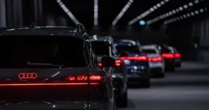 Audi Q9 Debuts Industry-First Curved Digital OLED Rear Lights