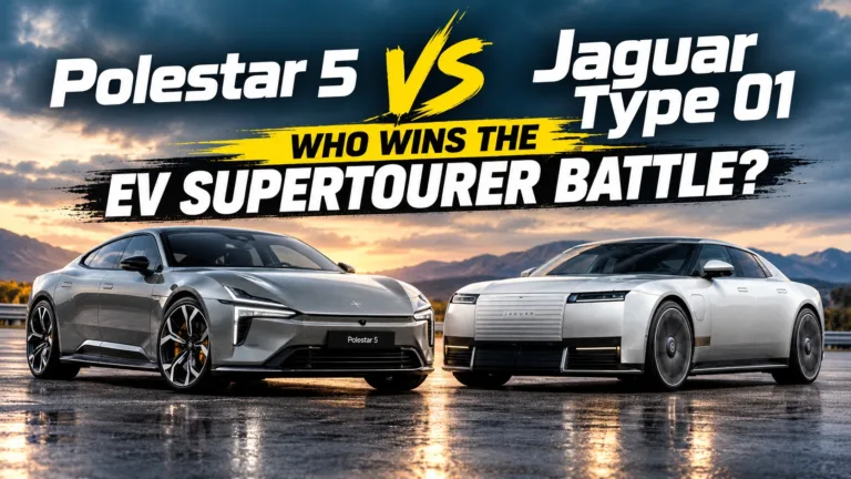 Polestar 5 vs Jaguar Type 01 - Who Wears 'Super Saloon' Better?