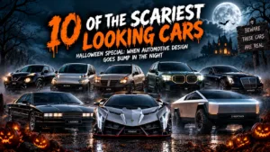 10 of the Scariest Looking Cars Ever Made | Tarmac Life Halloween Special