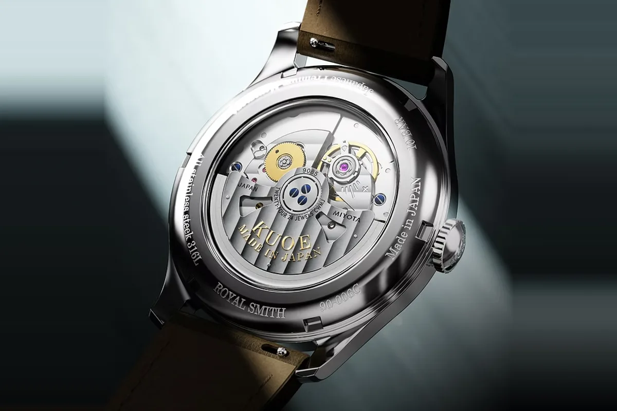 KUOE Fits Miyota's New 80-Hour Calibre 9085 to Royal Smith 90-006