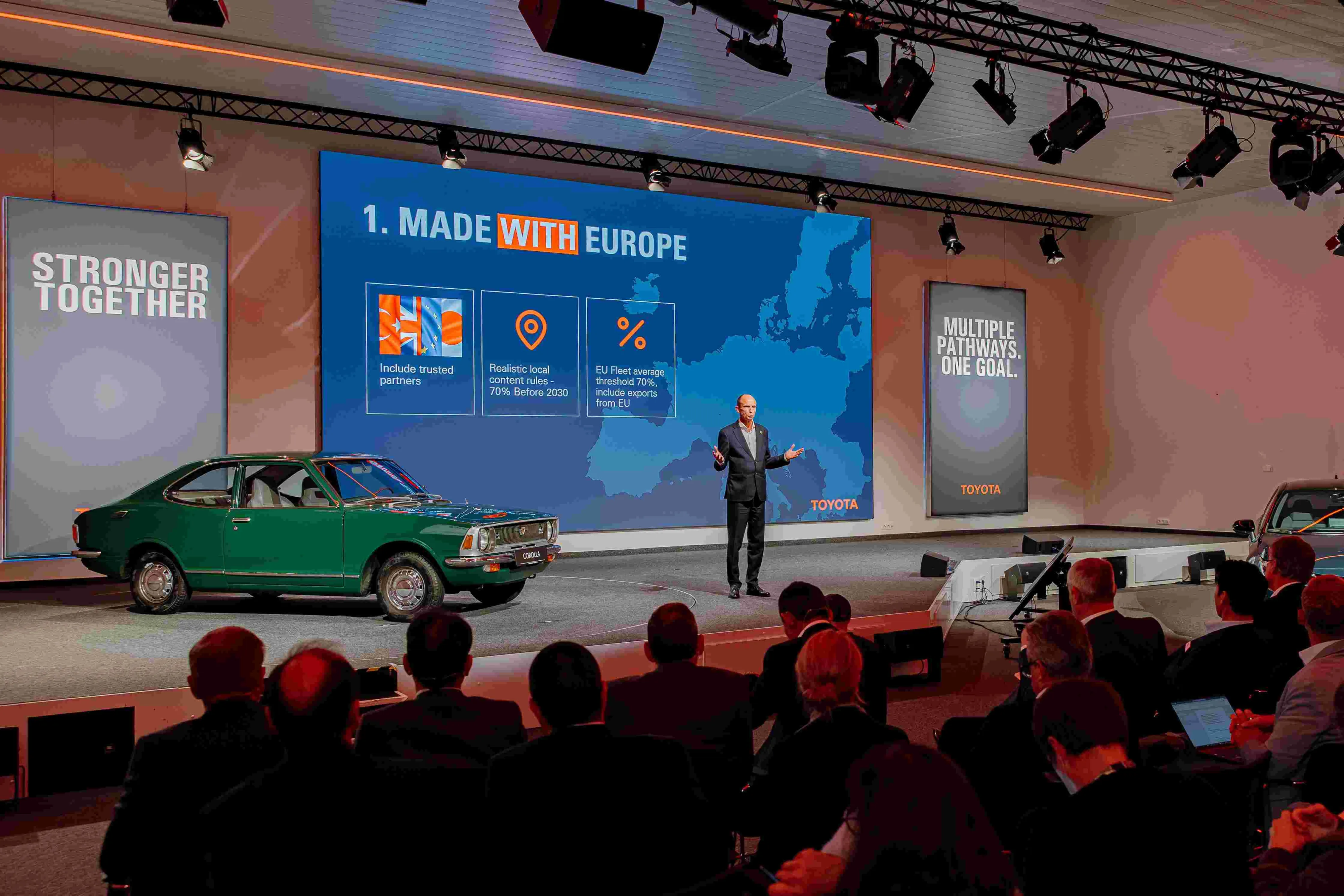 Toyota Urges Europe to Adopt "Made with Europe" Rules and Flexible VEEF CO2 Targets