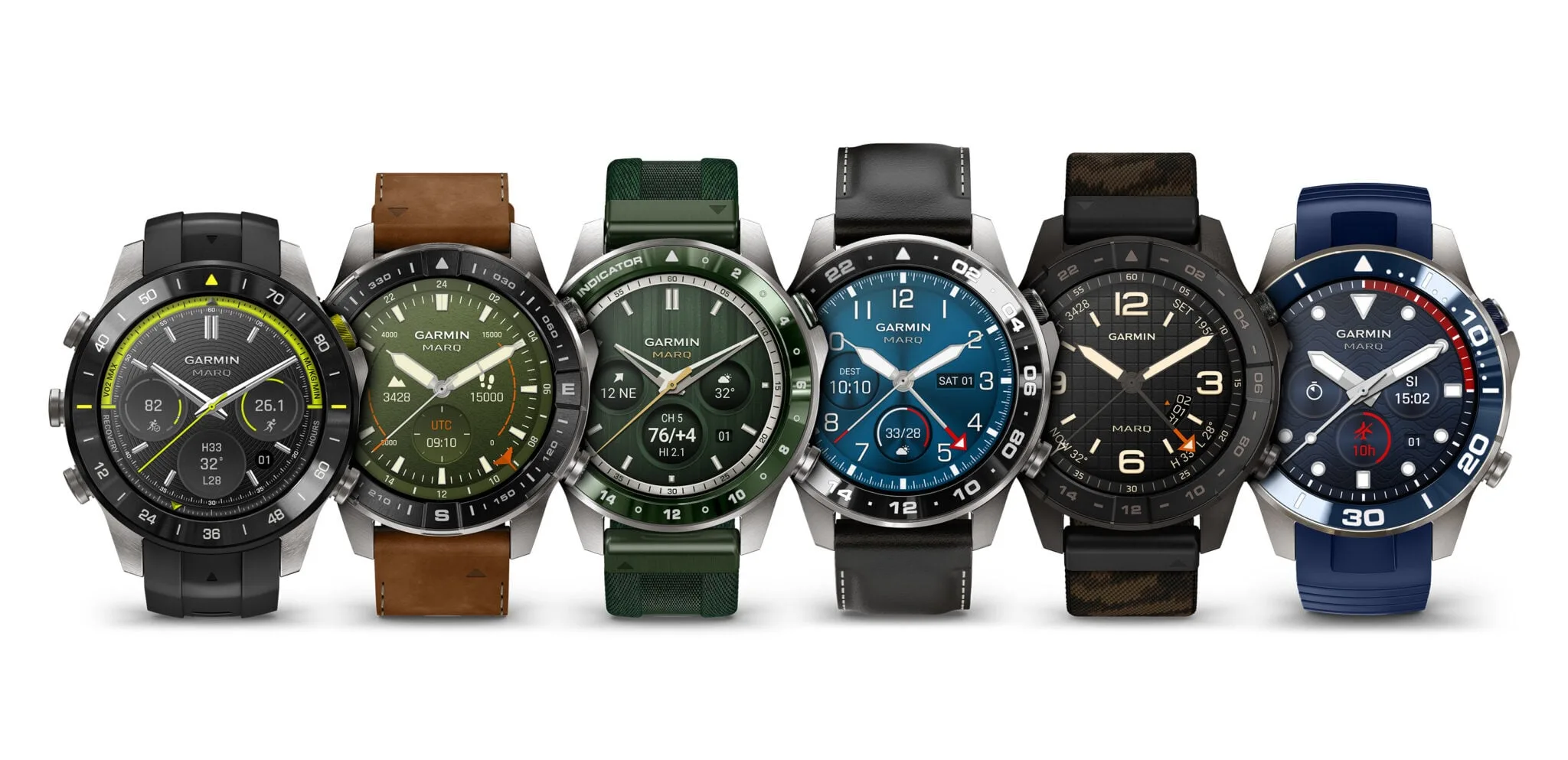 Garmin Launches Third-Generation MARQ Collection With Six Titanium Tool Watches