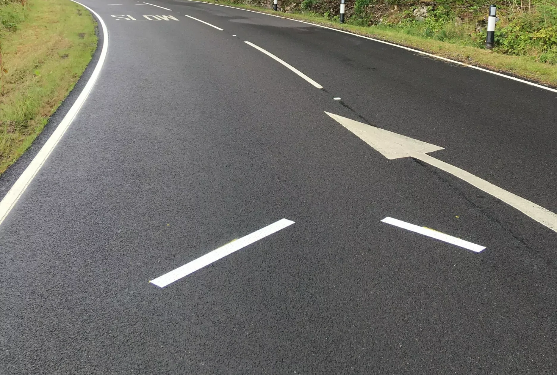 Could Derbyshire's Pioneering Road Markings Save Motorcyclists’ Lives?