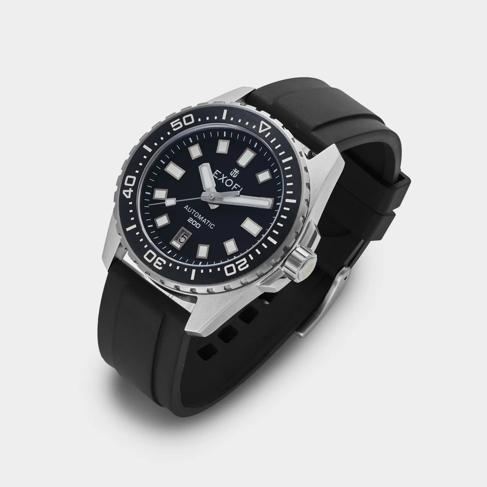 EXOFI Launches Wolf Rock 42 as Its First Dive Watch