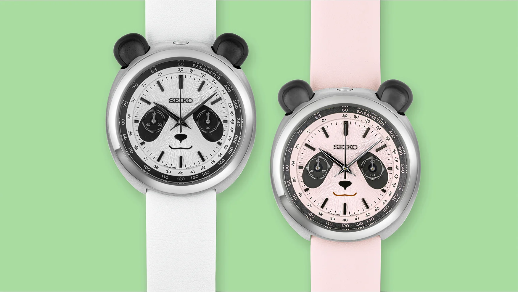 Think you know Panda watches? Seiko begs to differ with an actual panda watch