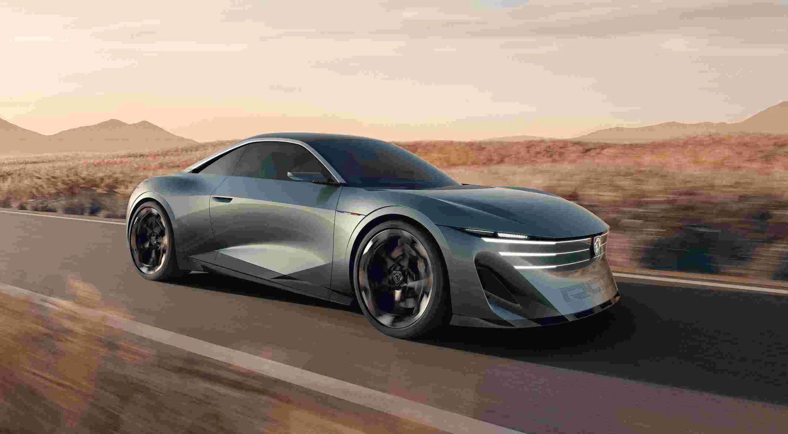 Peugeot Revives the RCZ as a 500hp Solid-State Electric Concept
