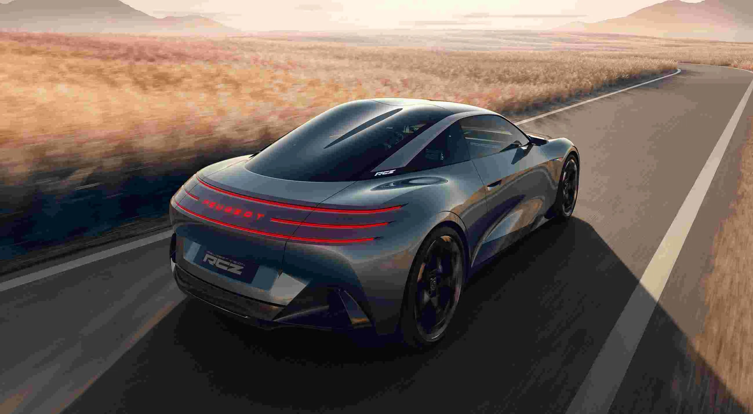 Peugeot Revives the RCZ as a 500hp Solid-State Electric Concept