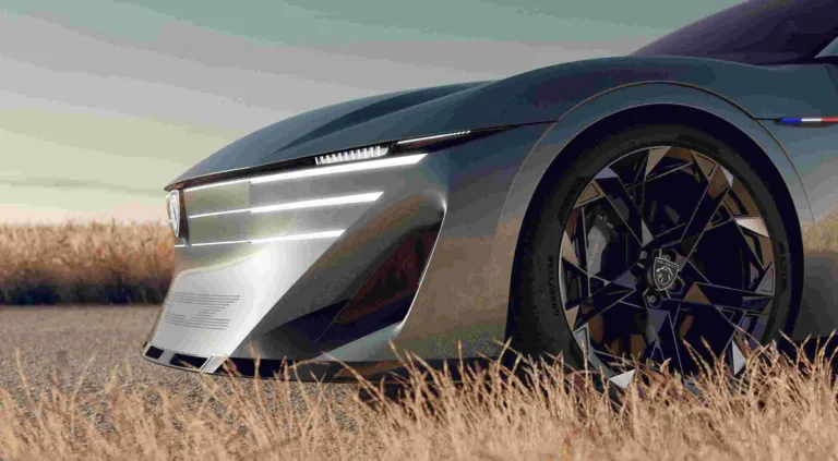 Peugeot Revives the RCZ as a 500hp Solid-State Electric Concept
