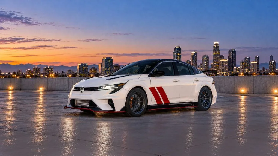 Nissan Revives the Sentra Spec-V as a 300hp SEMA Concept Alongside Two Z Builds